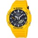 CASIO G-SHOCK Solar Smartwatch Χρονογράφος Ρολόι Κίτρινο Καουτσούκ Λουράκι GA-B2100C-9AER