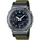 CASIO G-SHOCK Χρονογράφος Ρολόι Πράσινο Υφασμάτινο Λουράκι GM-2100CB-3AER