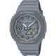 CASIO G-SHOCK Χρονογράφος Ρολόι Γκρι Καουτσούκ Λουράκι GA-2110ET-8AER