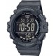 CASIO collection ρολόι ανδρικό μαύρο λουράκι καουτσούκ AE-1500WH-8BVEF