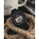 CASIO G-SHOCK Solar Χρονογράφος Ρολόι Μαύρο Καουτσούκ Λουράκι GW-5000U-1ER
