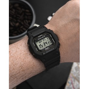 CASIO G-SHOCK Solar Χρονογράφος Ρολόι Μαύρο Καουτσούκ Λουράκι GW-5000U-1ER