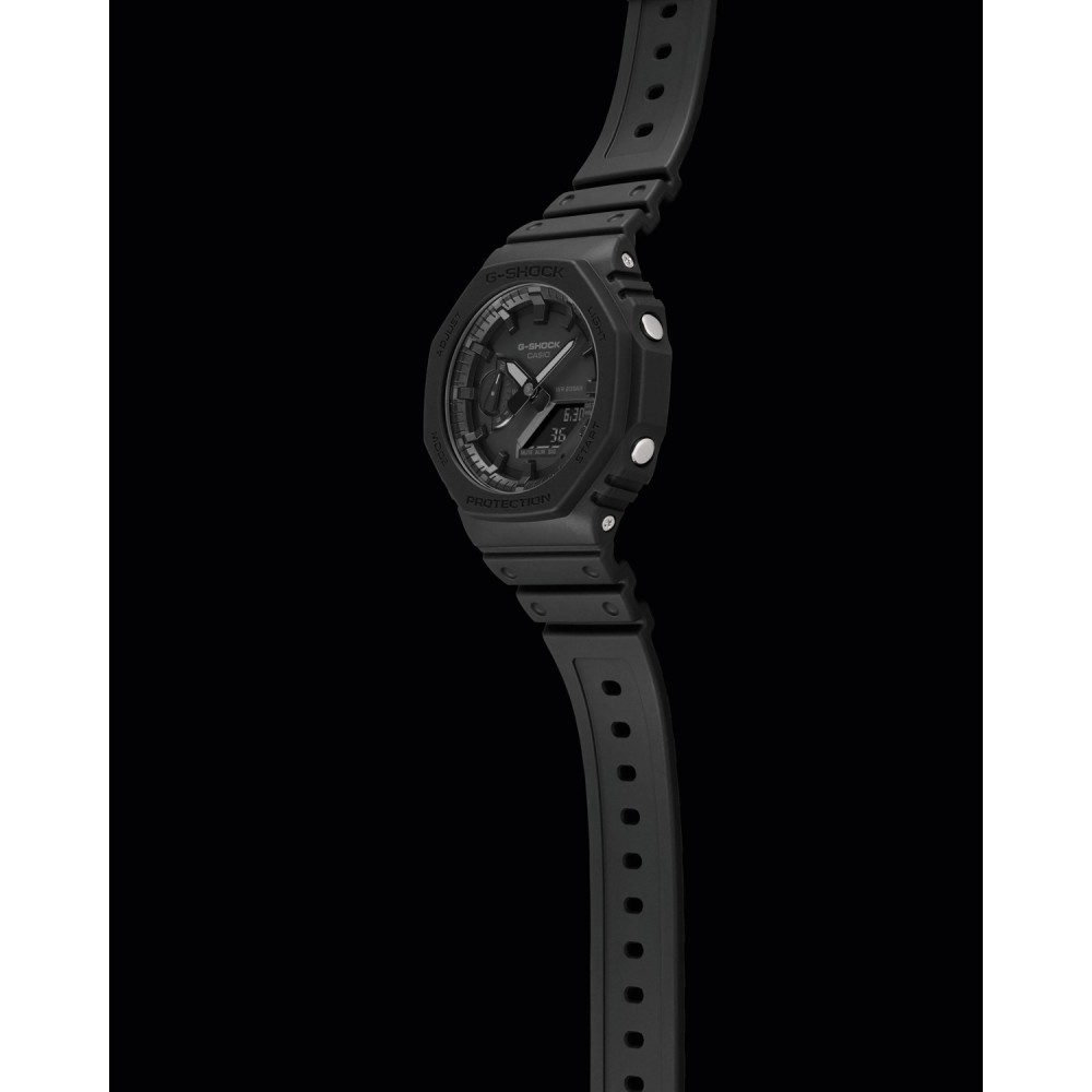 CASIO G-SHOCK Χρονογράφος Ρολόι Μαύρο Καουτσούκ Λουράκι GA-2100-1A1ER CASIO G-SHOCK Χρονογράφος Ρολόι Μαύρο Καουτσούκ Λουράκι GA-2100-1A1ER