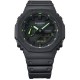 CASIO G-SHOCK Χρονογράφος Ρολόι Μαύρο Καουτσούκ Λουράκι GA-2100-1A3ER