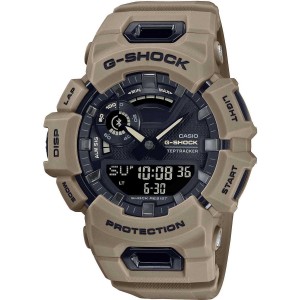 CASIO G-SHOCK Χρονογράφος Ρολόι Ανοιχτό Καφέ Καουτσούκ Λουράκι GBA-900UU-5AER