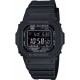 CASIO G-SHOCK Solar Χρονογράφος Ρολόι Μαύρο Καουτσούκ Λουράκι GW-M5610U-1BER