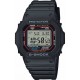 CASIO G-SHOCK Solar Χρονογράφος Ρολόι Μαύρο Καουτσούκ Λουράκι GW-M5610U-1ER