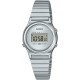 CASIO Vintage Ρολόι Ασημί Ανοξείδωτο Ατσάλι μπρασελέ LA-700WE-7AEF