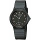 CASIO Collection Ρολόι Γυναικείο Μαύρο Καουτσούκ λουράκι MQ-24-1BLLEG