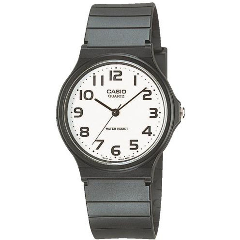 CASIO Collection Ρολόι Γυναικείο Μαύρο Καουτσούκ λουράκι MQ-24-7B2LEG