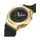CASIO G-SHOCK Χρονογράφος Ρολόι Μαύρο Καουτσούκ Λουράκι GM-2100G-1A9ER