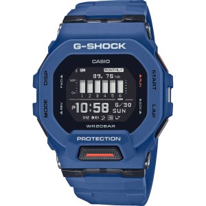 CASIO G-SHOCK Χρονογράφος Smartwatch Ρολόι Μπλε Καουτσούκ Λουράκι GBD-200-2ER