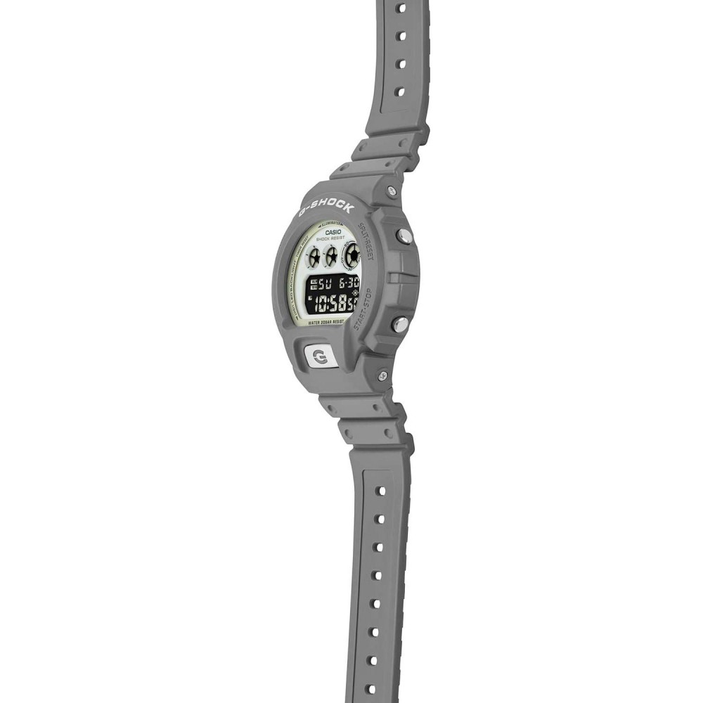 CASIO G-SHOCK Ρολόι Γκρι Καουτσούκ Λουράκι DW-6900HD-8ER
