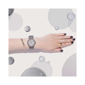 CASIO Collection Ρολόι Γυναικείο Γκρι Διάφανο Καουτσούκ λουράκι MQ-24S-8BEF