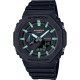 CASIO G-SHOCK Χρονογράφος Ρολόι Μαύρο Καουτσούκ Λουράκι GA-2100RC-1AER