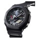 CASIO G-SHOCK Solar Smartwatch Χρονογράφος Ρολόι Μαύρο Καουτσούκ Λουράκι GA-B2100-1AER