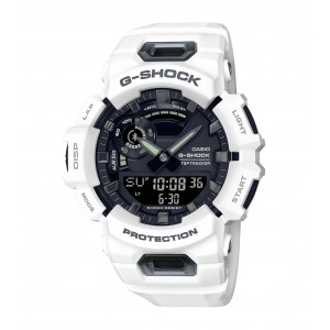 CASIO G-Shock Smartwatch Ανδρικό Λευκό Λουράκι Ρητίνης GBA-900-7AER