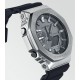 CASIO G-SHOCK  Χρονογράφος Ρολόι Μαύρο Καουτσούκ Λουράκι GM-2100-1AER