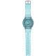CASIO G-SHOCK Χρονογράφος Ρολόι Μπλε Διάφανο Καουτσούκ Λουράκι GMA-S2100SK-2AER
