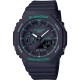 CASIO G-SHOCK Χρονογράφος Ρολόι Μαύρο Καουτσούκ Λουράκι GMA-S2100GA-1AER