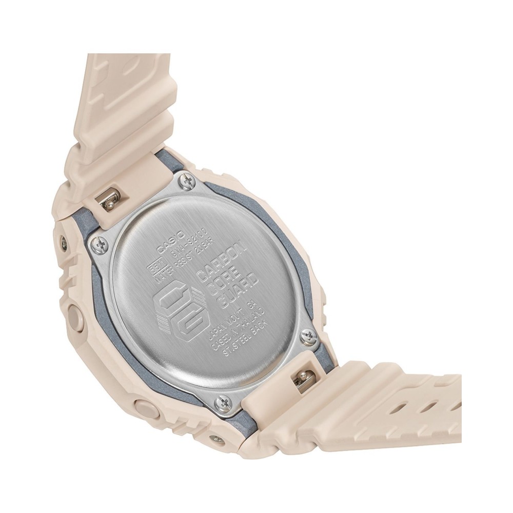 CASIO G-SHOCK Χρονογράφος Ρολόι Μπεζ Καουτσούκ Λουράκι GMA-S2100-4AER