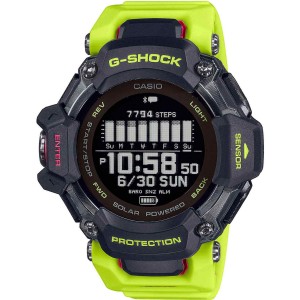 CASIO G-SHOCK Χρονογράφος Smartwatch Ρολόι Πράσινο Καουτσούκ Λουράκι Βιολογικής προέλευσης GBD-H2000-1A9ER