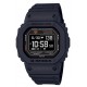 CASIO G-SHOCK Bluetooth Χρονογράφος Ρολόι Μαύρο Καουτσούκ Λουράκι DW-H5600-1ER