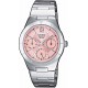 CASIO Collection Ρολόι Γυναικείο Ασημί Ανοξείδωτο Ατσάλι μπρασελέ LTP-2069D-4AVEG