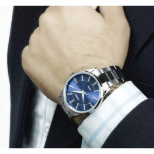 CASIO Collection ρολόι  ανοξείδωτο ατσάλι μπρασελέ MTP-1303PD-2AVEG