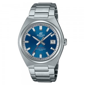 CASIO Edifice  Ασημί Ανοιξείδωτο Ατσάλι μπρασελέ EFB-109D-2AVEF