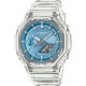 CASIO G-SHOCK Χρονογράφος Ρολόι Διάφανο Καουτσούκ Λουράκι GA-2100BM-7A2ER CASIO G-SHOCK Χρονογράφος Ρολόι Διάφανο Καουτσούκ Λουράκι GA-2100BM-7A2ER