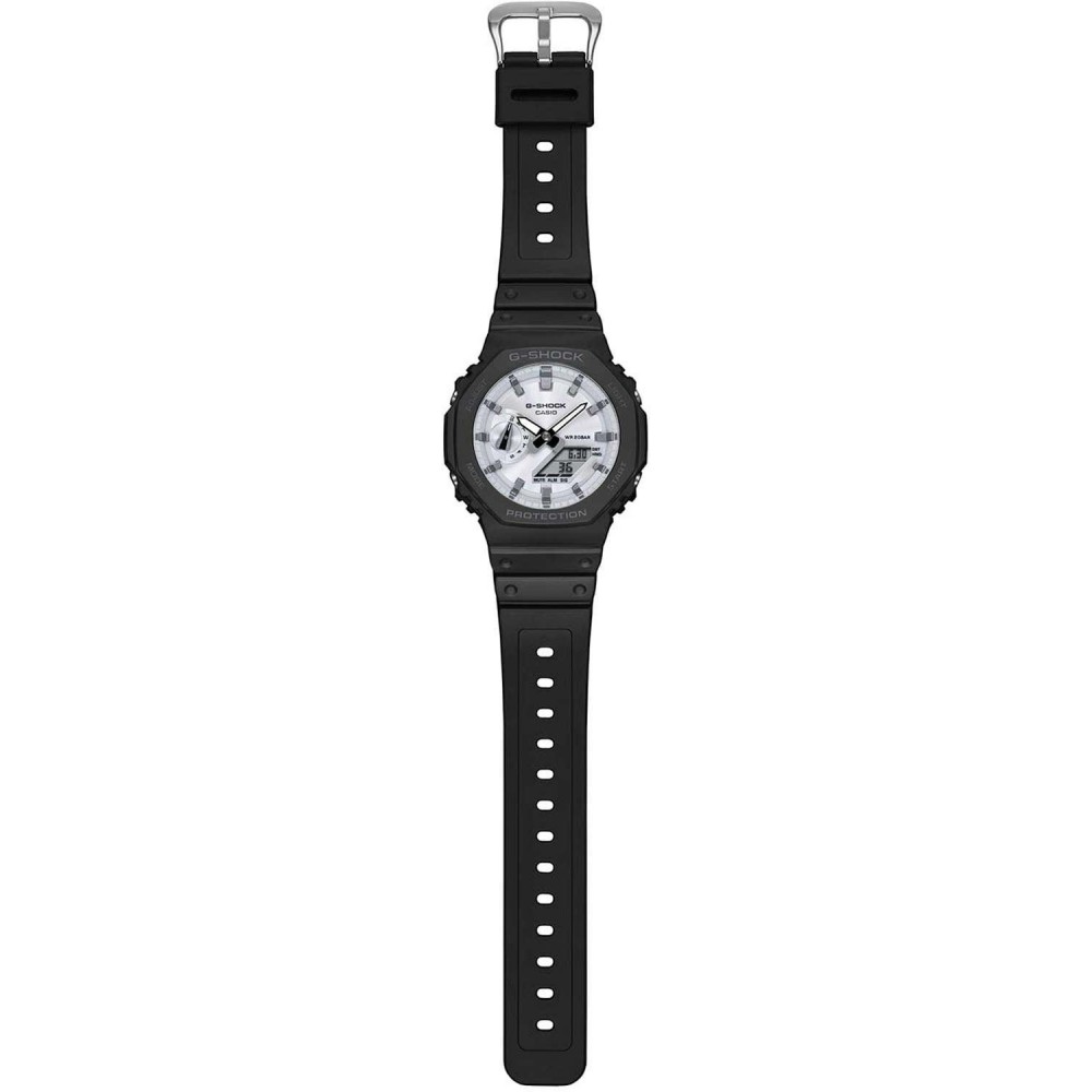 CASIO G-SHOCK Χρονογράφος Ρολόι Μαύρο Καουτσούκ Λουράκι GA-2100WD-1AER CASIO G-SHOCK Χρονογράφος Ρολόι Μαύρο Καουτσούκ Λουράκι GA-2100WD-1AER