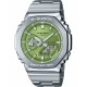 CASIO G-SHOCK Dual Time Χρονογράφος Ρολόι Ασημί Ανοξείδωτο Ατσάλι μπρασελέ GM-2110D-3AER