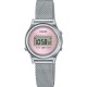 CASIO Vintage Ρολόι Ασημί Ανοξείδωτο Ατσάλι μπρασελέ LA-700WEM-4AEF