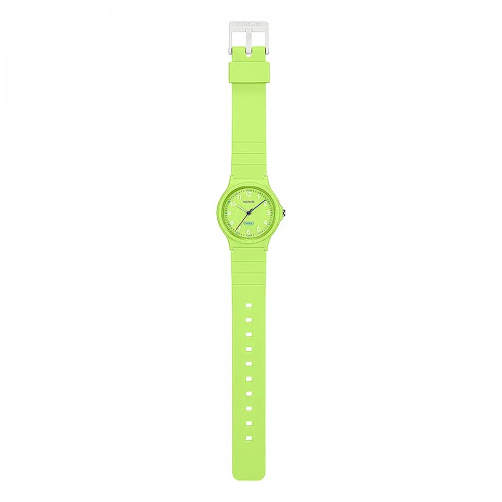 CASIO Collection Pop Ρολόι Κίτρινο Λουράκι Βιολογικής προέλευσης LQ-24B-3BEF