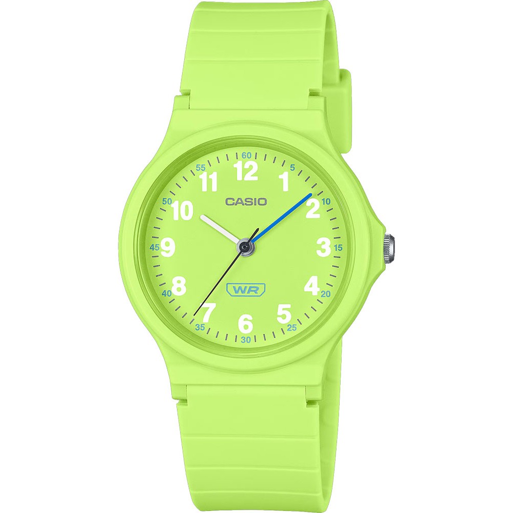 CASIO Collection Pop Ρολόι Κίτρινο Λουράκι Βιολογικής προέλευσης LQ-24B-3BEF