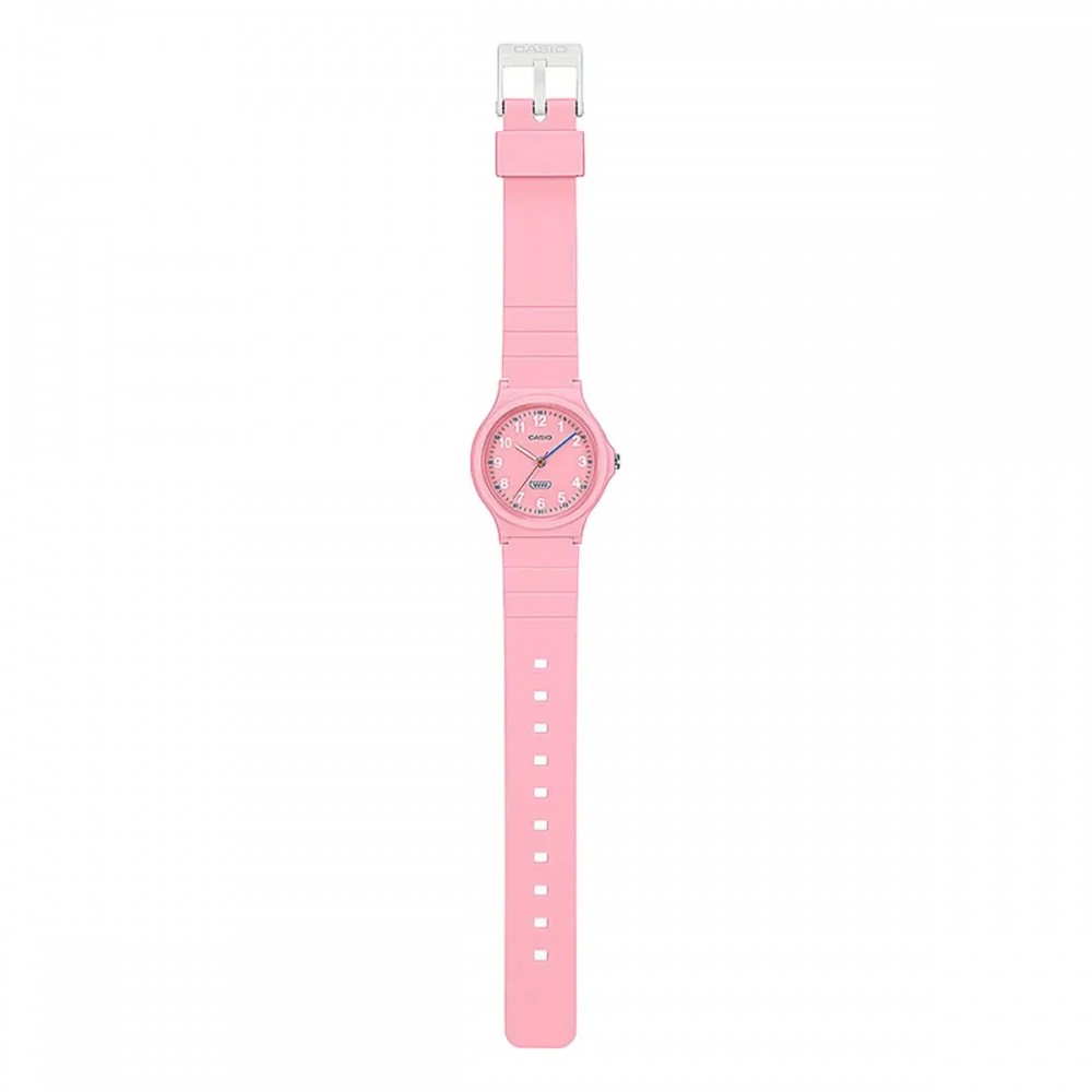 CASIO Collection Pop Ρολόι Ροζ Λουράκι Βιολογικής προέλευσης LQ-24B-4BEF
