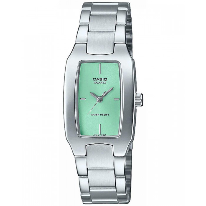 CASIO Womens Collection Ασημί Ανοξείδωτο Ατσάλι Μπρασελέ LTP-1165PA-3CEF