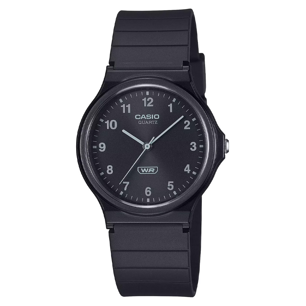 CASIO Collection Pop Ρολόι Μαύρο Λουράκι Βιολογικής προέλευσης MQ-24B-1BEF CASIO Collection Pop Ρολόι Μαύρο Λουράκι Βιολογικής προέλευσης MQ-24B-1BEF