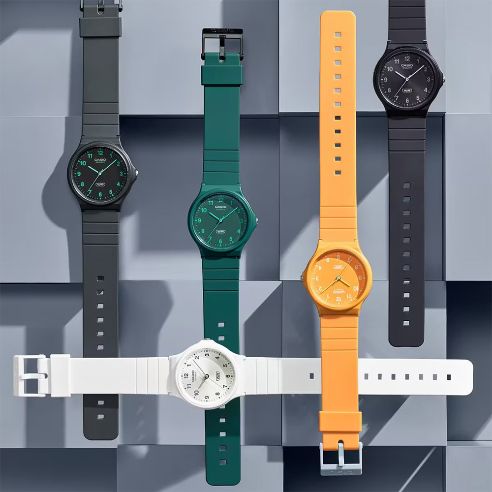 CASIO Collection Pop Ρολόι Πορτοκαλί Λουράκι Βιολογικής προέλευσης MQ-24B-9BEF CASIO Collection Pop Ρολόι Πορτοκαλί Λουράκι Βιολογικής προέλευσης MQ-24B-9BEF