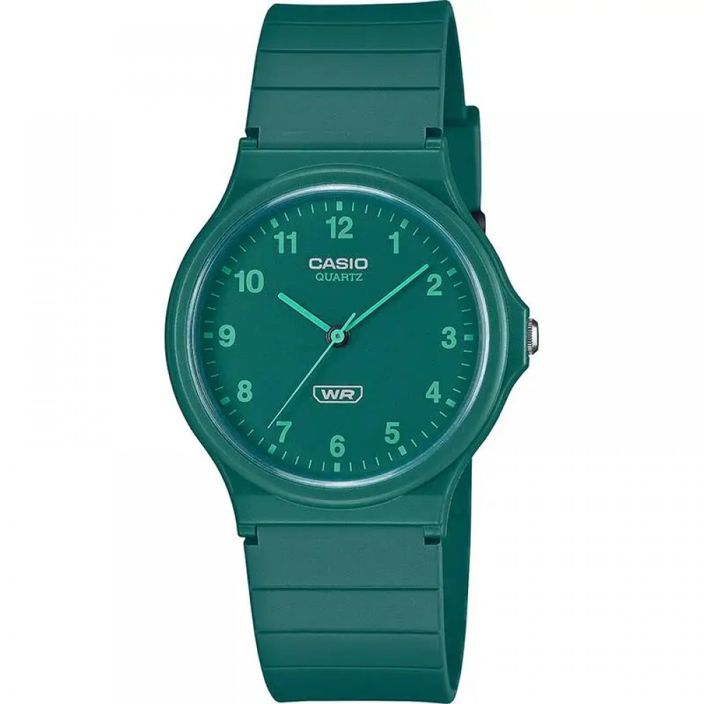 CASIO Collection Pop Ρολόι Πράσινο Λουράκι Βιολογικής προέλευσης MQ-24B-3BEF CASIO Collection Pop Ρολόι Πράσινο Λουράκι Βιολογικής προέλευσης MQ-24B-3BEF