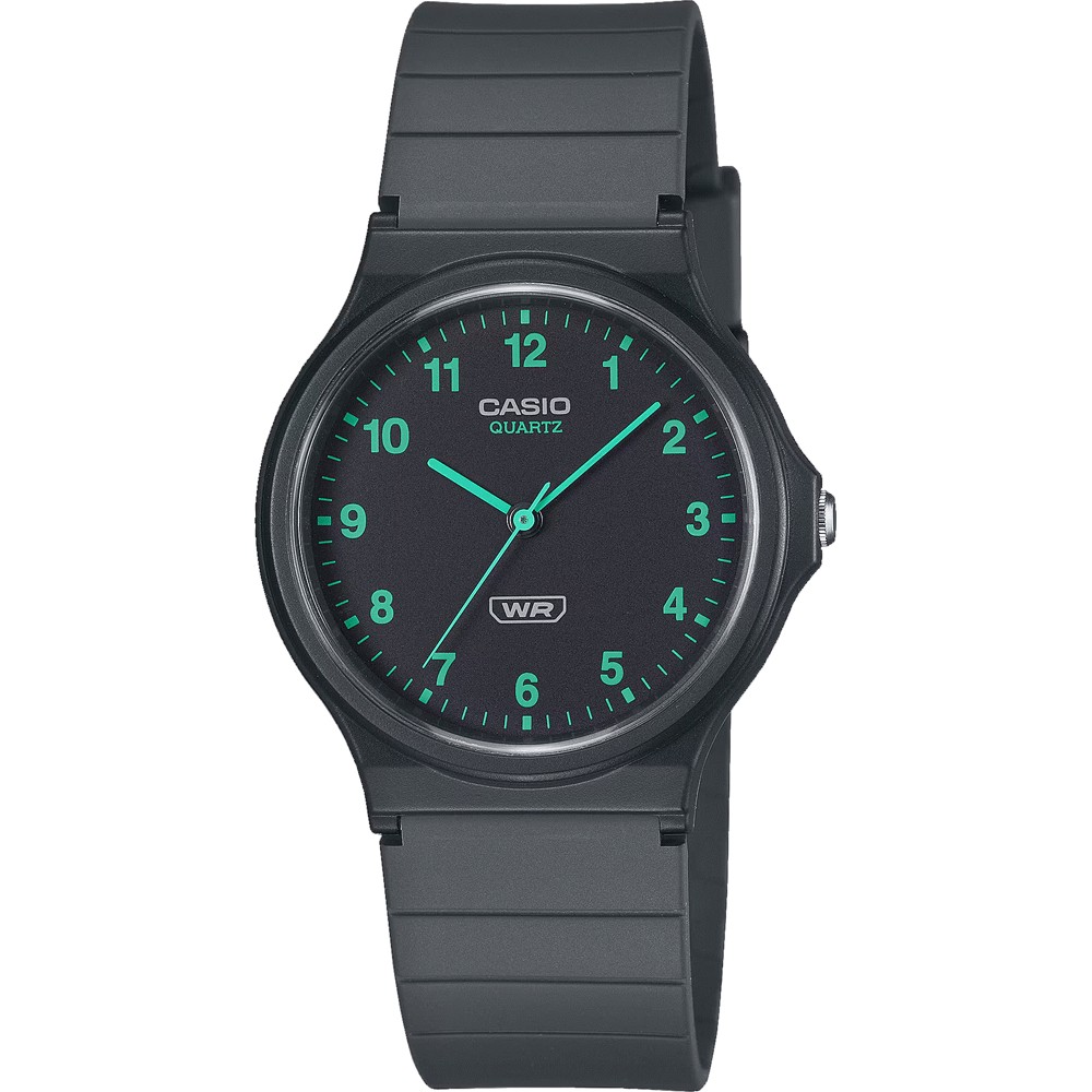 CASIO Collection Pop Ρολόι Γκρι Λουράκι Βιολογικής προέλευσης MQ-24B-8BEF CASIO Collection Pop Ρολόι Γκρι Λουράκι Βιολογικής προέλευσης MQ-24B-8BEF