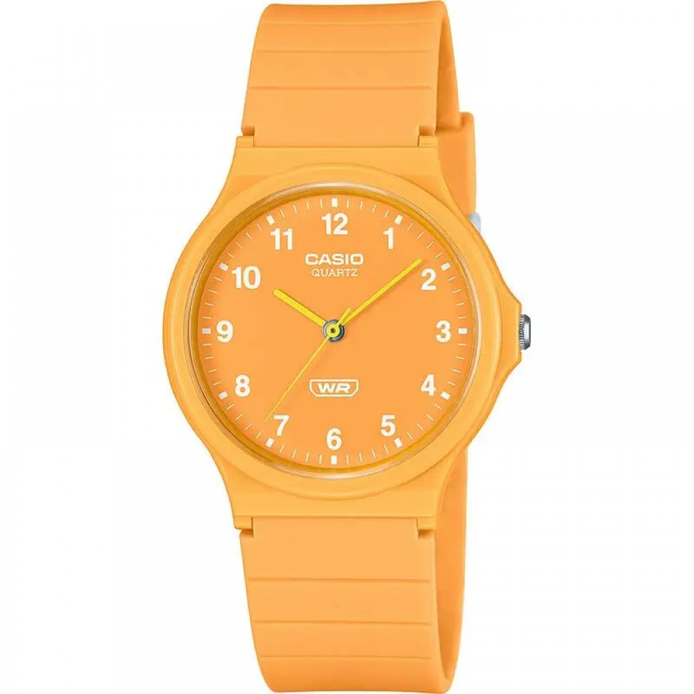 CASIO Collection Pop Ρολόι Πορτοκαλί Λουράκι Βιολογικής προέλευσης MQ-24B-9BEF CASIO Collection Pop Ρολόι Πορτοκαλί Λουράκι Βιολογικής προέλευσης MQ-24B-9BEF