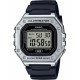 CASIO Collection Ρολόι Mαύρο Kαουτσούκ λουράκι W-218HM-7AVEF