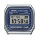 CASIO Vintage Ρολόι Χρονογράφος Ασημί ανοξείδωτο ατσάλι μπρασελέ A-158WEA-2EF