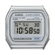 CASIO Vintage Ρολόι Χρονογράφος Ασημί ανοξείδωτο ατσάλι μπρασελέ A-158WEA-7EF