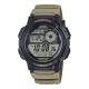 CASIO Collection Ρολόι Ανδρικό Μπεζ Καουτσούκ λουράκι AE-1000W-5AVEF