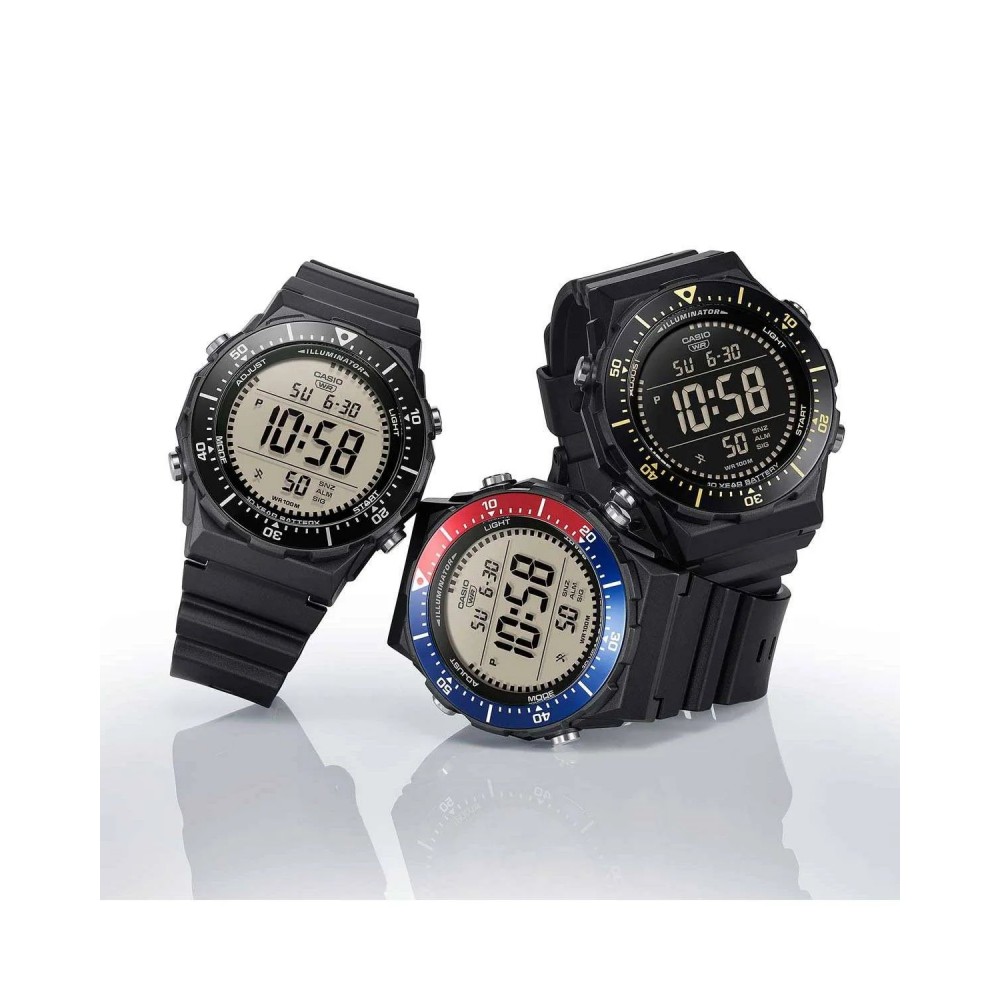 CASIO Collection Ρολόι Ανδρικό Μαύρο Καουτσούκ λουράκι AE-1700H-1AVEF