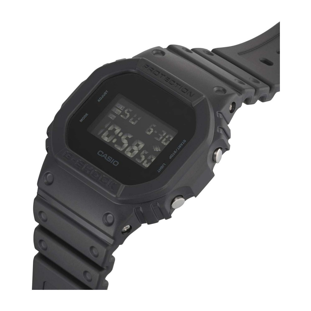 CASIO g-shock ρολόι μαύρο καουτσούκ λουράκι DW-5600UBB-1ER
