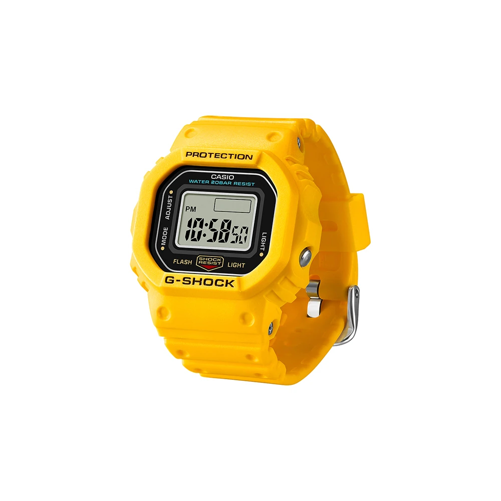 CASIO G-Shock Nano Ring Watch Ρολόι-Δαχτυλίδι Κίτρινο Καουτσούκ λουράκι DWN-5600-9ER